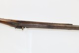 Antique I.H. ROBINSON Half-Stock .45 Caliber Percussion American LONG RIFLE Kentucky Style Frontier Long Rifle! - 10 of 17