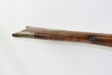 Antique I.H. ROBINSON Half-Stock .45 Caliber Percussion American LONG RIFLE Kentucky Style Frontier Long Rifle! - 9 of 17