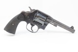 COLT “NEW SERVICE” Model 1909 .45 Colt Double Action C&R SIX-SHOT Revolver Post WWI-era Large Frame Revolver - 18 of 21