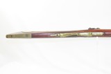 SAN FRANCISCO CALIFORNIA Long Rifle by RECTOR of NY, Sold by Robert LIDDLE c1850s Smoothbore for the Western Market - 8 of 21