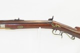 SAN FRANCISCO CALIFORNIA Long Rifle by RECTOR of NY, Sold by Robert LIDDLE c1850s Smoothbore for the Western Market - 18 of 21