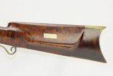 IOWA .40 Caliber Antique PARKER LONG RIFLE Frontier Kentucky Pennsylvania Kentucky Style HUNTING/HOMESTEAD Long Rifle! - 16 of 20