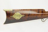 IOWA .40 Caliber Antique PARKER LONG RIFLE Frontier Kentucky Pennsylvania Kentucky Style HUNTING/HOMESTEAD Long Rifle! - 4 of 20