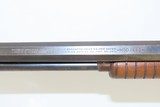 WINCHESTER Model 1890 Pump Action .22 Caliber Rimfire TAKEDOWN Rifle C&R Turn of the Century Easy Takedown Rifle in .22 Rimfire - 6 of 20