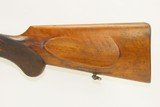 EARLY 1900s GERMAN STALKING Rifle 8mm Single Shot Break Action Double Set Trigger Pre-WWII Great Rifle to Hunt Deer-Sized Game! - 4 of 20