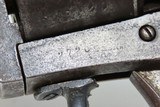 GASSER Marked AUSTRIAN Antique BONE GRIP Percussion REVOLVER Mid-19th Austrian Sidearm - 6 of 17