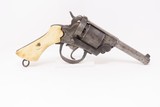 GASSER Marked AUSTRIAN Antique BONE GRIP Percussion REVOLVER Mid-19th Austrian Sidearm - 14 of 17