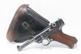 1936 Dated World War II NAZI German Mauser s/42 Code Luger P.08 Pistol
With 1935 C. Heinichen of Dresden Holster! - 2 of 24