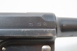 1936 Dated World War II NAZI German Mauser s/42 Code Luger P.08 Pistol
With 1935 C. Heinichen of Dresden Holster! - 20 of 24