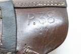 WORLD WAR 2 Walther "ac/43" Code P.38 GERMAN MILITARY Semi-Auto C&R Pistol9mm Semi-Auto Pistol from the Third Reich with HOLSTER! - 3 of 22