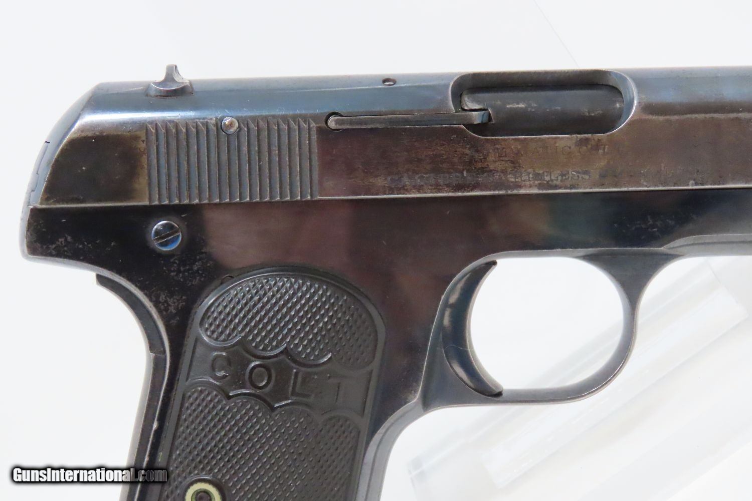 1907 COLT Model 1903 POCKET HAMMERLESS .32 ACP Semi-Automatic PISTOL C ...