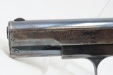 1907 COLT Model 1903 POCKET HAMMERLESS .32 ACP Semi-Automatic PISTOL C&R Pre-WORLD WAR I Sidearm, Carry Pistol - 5 of 20