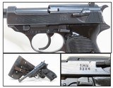 WORLD WAR II Nazi German “SPREEWERKE” cyq Code P.38 Semi-Auto C&R Pistol RUSSIAN CAPTURE “X” and HOLSTER! - 1 of 21