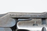 1916 Dated WORLD WAR I Era British WEBLEY & SCOTT Mark VI .455 C&R Revolver British MILITARY Service Revolver through BOTH WORLD WARS! - 8 of 24