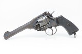 1916 Dated WORLD WAR I Era British WEBLEY & SCOTT Mark VI .455 C&R Revolver British MILITARY Service Revolver through BOTH WORLD WARS! - 2 of 24
