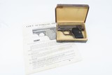 Early Production COLT Model 1908 VEST POCKET .25 ACP Pistol w/ FACTORY BOX Colt’s Smallest Semi-Auto, Made in 1909 - 2 of 19