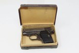 Early Production COLT Model 1908 VEST POCKET .25 ACP Pistol w/ FACTORY BOX Colt’s Smallest Semi-Auto, Made in 1909 - 3 of 19