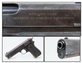 COLT Model 1903 POCKET HAMMER .38 Colt Auto Cal. Semi-Automatic C&R PISTOL Pre-WORLD WAR I Self Defense Pistol - 1 of 18