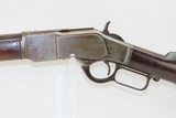 Antique WINCHESTER Model 1873 Lever Action .44 Caliber WCF Repeating RIFLE EARLY SECOND MODEL Made in 1879 and Chambered In .44-40! - 4 of 20