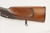 Antique ENGRAVED European PERCUSSION Side by Side DOUBLE BARREL Shotgun CARVED PERCUSSION CONVERSION Double Barrel Fowling Gun - 3 of 20