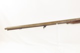 Antique ENGRAVED European PERCUSSION Side by Side DOUBLE BARREL Shotgun CARVED PERCUSSION CONVERSION Double Barrel Fowling Gun - 5 of 20