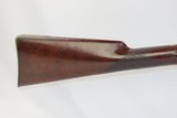 NEW ENGLAND Smoothbore Musket by ALVIN PRATT/LANE READ of BOSTON AntiqueFlintlock to Percussion Conversion Musket - 3 of 23