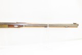 Antique RECTOR-ROBSON Half-Stock BACK ACTION Percussion LONG RIFLE Kentucky Style Long Rifle Made Circa the 1840s - 5 of 20