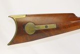 Antique RECTOR-ROBSON Half-Stock BACK ACTION Percussion LONG RIFLE Kentucky Style Long Rifle Made Circa the 1840s - 3 of 20