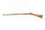 Antique RECTOR-ROBSON Half-Stock BACK ACTION Percussion LONG RIFLE Kentucky Style Long Rifle Made Circa the 1840s - 15 of 20