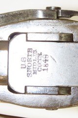 Antique SIMEON NORTH Model 1843 HALL Breech Loading Percussion CARBINE “US” Marked 1 of 10,500 Contracted by Simeon North - 12 of 17