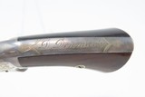 “DENMARK” Inscribed Engraved Antique CIVIL WAR SMITH & WESSON No 1 REVOLVER ENGRAVED and INSCRIBED .22 Pocket Revolver - 6 of 24