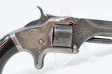 “DENMARK” Inscribed Engraved Antique CIVIL WAR SMITH & WESSON No 1 REVOLVER ENGRAVED and INSCRIBED .22 Pocket Revolver - 19 of 24