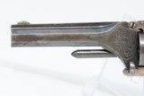 “DENMARK” Inscribed Engraved Antique CIVIL WAR SMITH & WESSON No 1 REVOLVER ENGRAVED and INSCRIBED .22 Pocket Revolver - 5 of 24