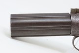 ANTIQUE Allen & Thurber WORCHESTER PERIOD Bar Hammer PEPPERBOX Revolver First American Double Action Revolving Pistol - 5 of 16