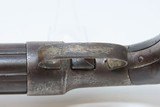 ANTIQUE Allen & Thurber WORCHESTER PERIOD Bar Hammer PEPPERBOX Revolver First American Double Action Revolving Pistol - 11 of 16