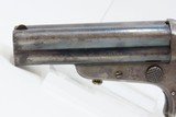 Antique CIVIL WAR Era SHARPS Model 3 .32 Caliber Rimfire PEPPERBOX Revolver 4 Shot Self Defense Pocket Gun - 5 of 16