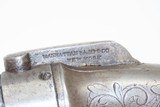 Antique MANHATTAN Six Barrel BAR HAMMER Percussion PEPPERBOX Revolver ANTEBELLUM Production Revolver from Norwich, Conn. - 6 of 18