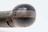 Antique MANHATTAN Six Barrel BAR HAMMER Percussion PEPPERBOX Revolver ANTEBELLUM Production Revolver from Norwich, Conn. - 12 of 18