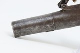 ENGRAVED Antique 18th Century BUNNEY of LONDON .45 Caliber FLINTLOCK Pistol Beautifully Engraved “MANSTOPPER” 18TH Century Flintlock - 5 of 18