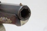PERSONALIZED GIFT Antique HENRY DERINGER Percussion Lincoln Assassination Henry Deringer’s Famous Pocket Pistol - 6 of 19