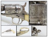 Antique CIVIL WAR COLT Model 1862 Pocket NAVY .36 Cal. CONVERSION Revolver Excellent & Scarce Pocket Model Made In 1862! - 1 of 21