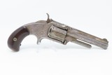 ENGRAVED, Silver Plated, INSCRIBED Antique S&W No. 1 1/2 .32 REVOLVERINSCRIBED with “Halifax” & the Initials “ZBD” - 15 of 18