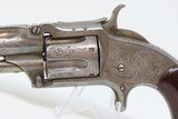 ENGRAVED, Silver Plated, INSCRIBED Antique S&W No. 1 1/2 .32 REVOLVERINSCRIBED with “Halifax” & the Initials “ZBD” - 4 of 18