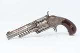 ENGRAVED, Silver Plated, INSCRIBED Antique S&W No. 1 1/2 .32 REVOLVERINSCRIBED with “Halifax” & the Initials “ZBD” - 2 of 18