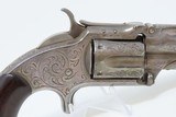 ENGRAVED, Silver Plated, INSCRIBED Antique S&W No. 1 1/2 .32 REVOLVERINSCRIBED with “Halifax” & the Initials “ZBD” - 17 of 18
