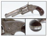 ENGRAVED, Silver Plated, INSCRIBED Antique S&W No. 1 1/2 .32 REVOLVERINSCRIBED with “Halifax” & the Initials “ZBD” - 1 of 18