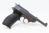 WORLD WAR 2 Walther "ac/43" Code P.38 GERMAN MILITARY Semi-Auto Pistol C&R 9mm Semi-Auto Pistol from the Third Reich with HOLSTER! - 19 of 22