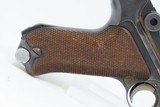 Pre-World War II NAZI German Mauser s/42 Code “G” Date Luger P.08 PistolWORLD WAR II German Semi-Auto C&R Sidearm! - 21 of 23