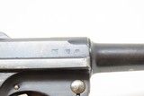Pre-World War II NAZI German Mauser s/42 Code “G” Date Luger P.08 PistolWORLD WAR II German Semi-Auto C&R Sidearm! - 19 of 23
