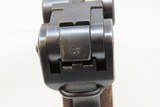 Pre-World War II NAZI German Mauser s/42 Code “G” Date Luger P.08 PistolWORLD WAR II German Semi-Auto C&R Sidearm! - 11 of 23